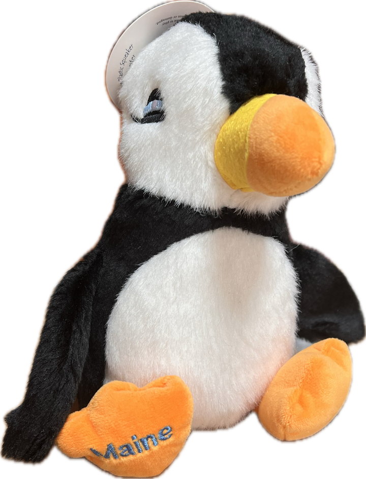 Maine Small Puffin Squeaky Dog Toy