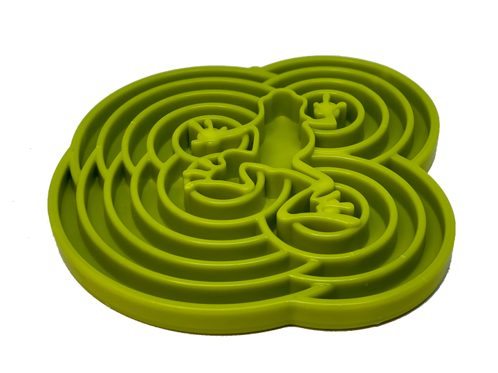 Water Frog Design eTray Enrichment Tray for Dogs - Green