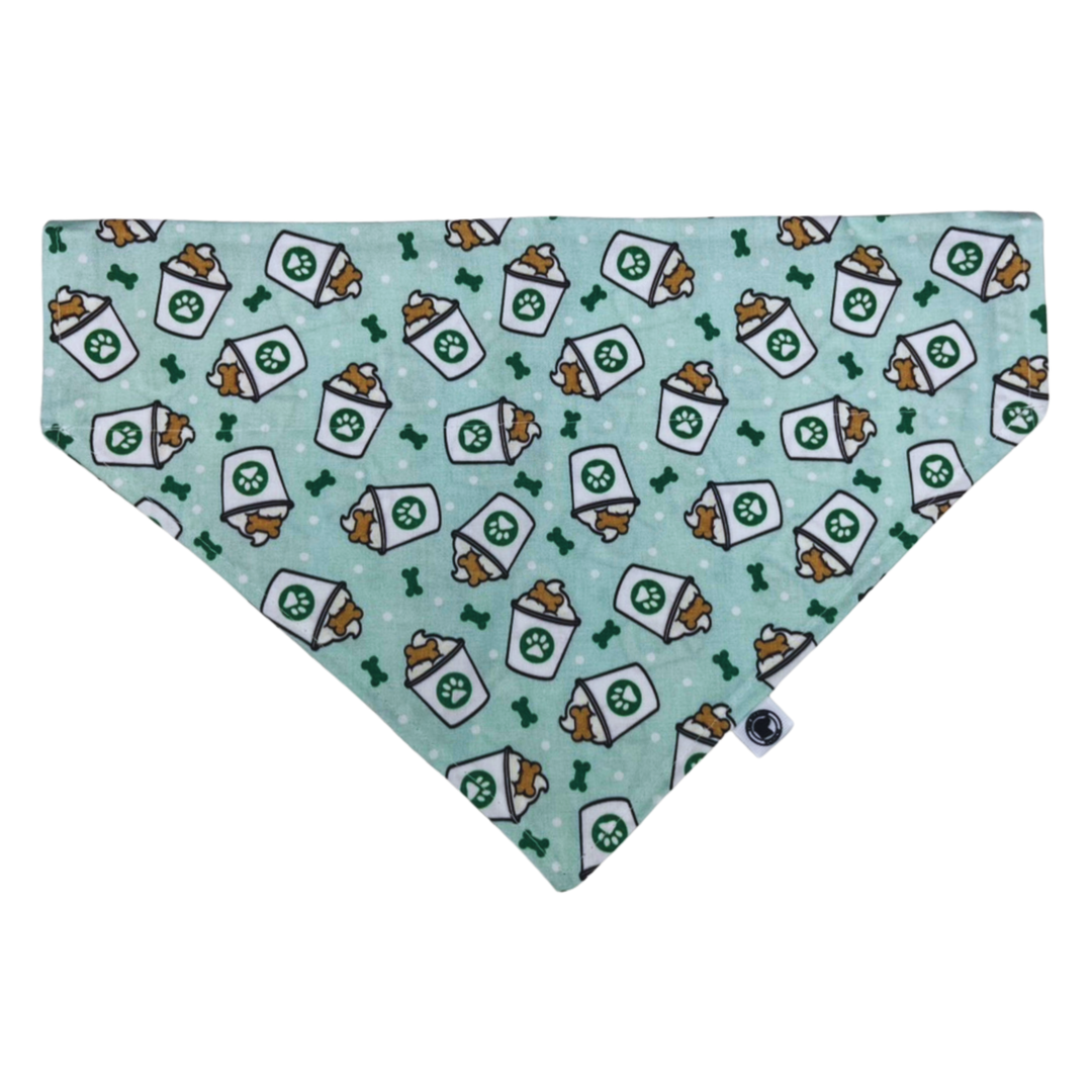 Blue Pupcup Bandana