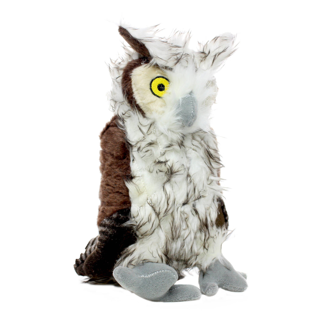 Mighty Nature Owl, Plush, Squeaky Dog Toy