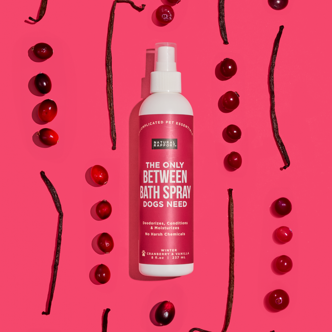 The Only Between Bath Spray Dogs Need - Cranberry & Vanilla