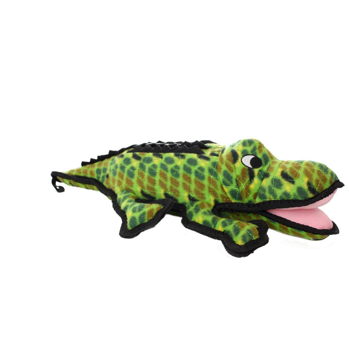 Tuffy Ocean Alligator, Durable, Squeaky Dog Toy