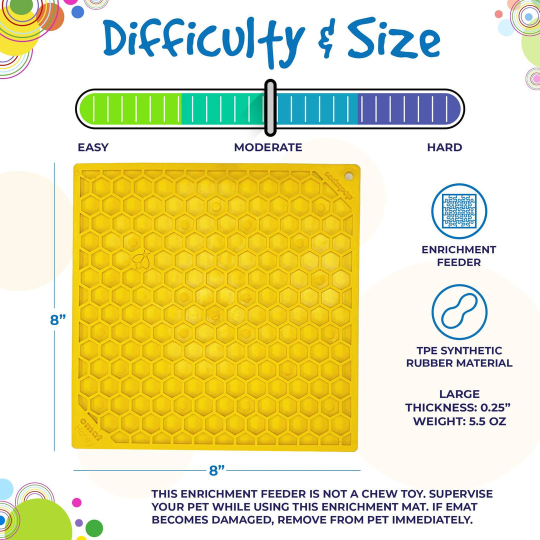 Honeycomb Design Enrichment Mat