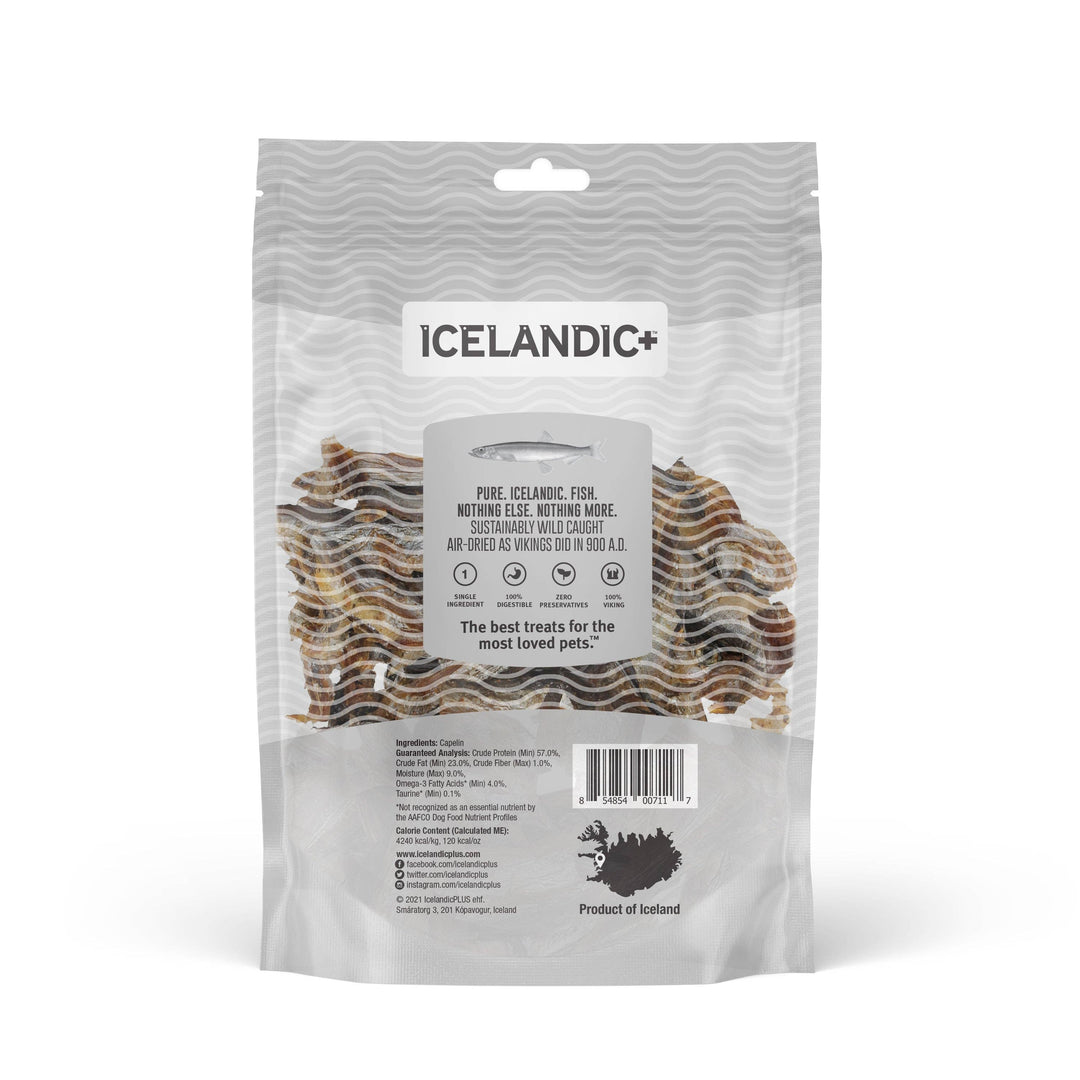 Capelin Whole Fish & Pieces Dog Treats