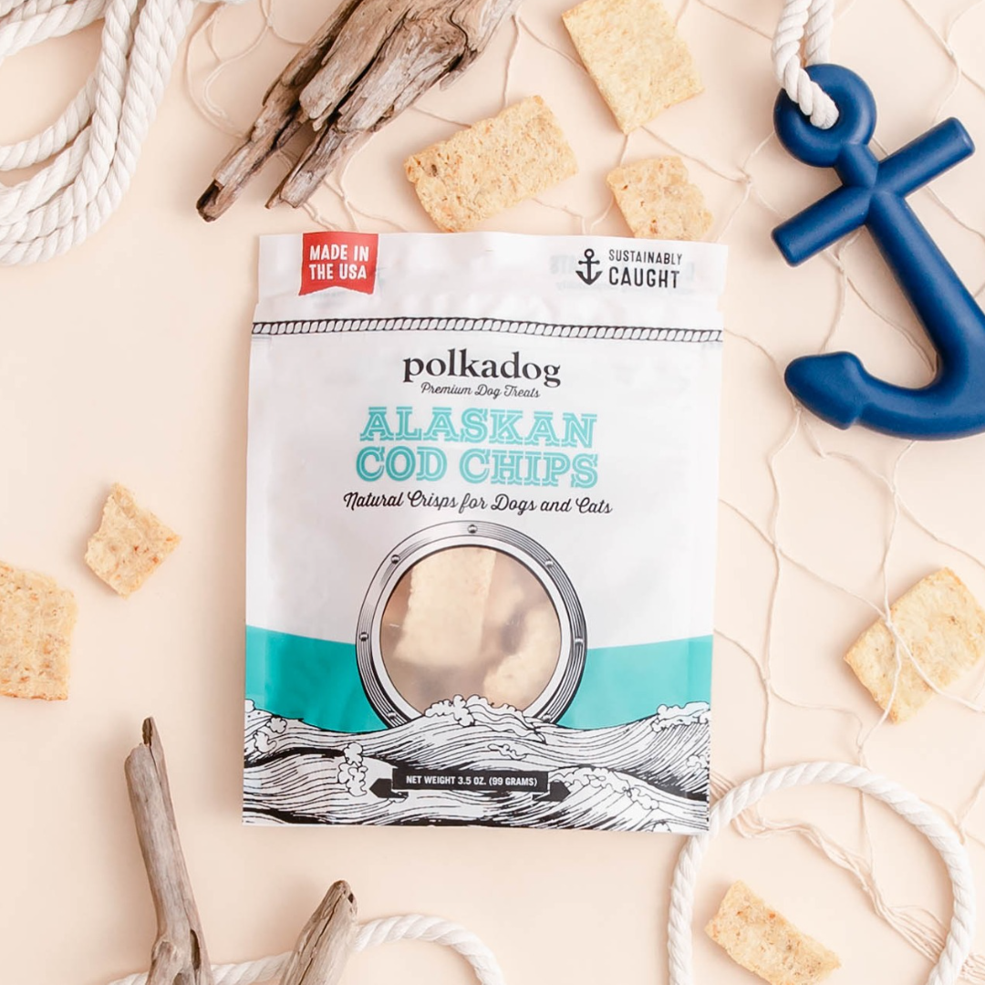 Alaskan Cod Chips - 2.75oz - Dog Treats