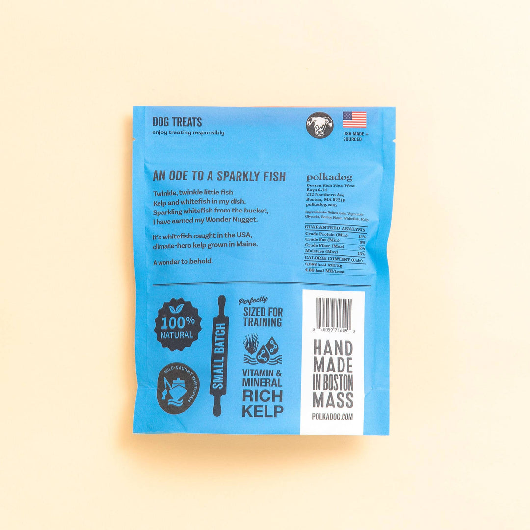 Wonder Nuggets, Whitefish & Kelp - 10oz - Dog Treats