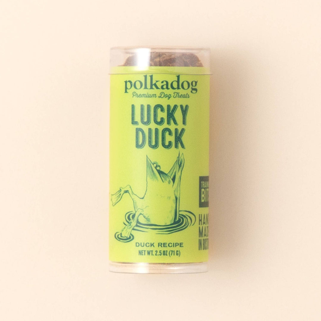 Mini Tube: Lucky Duck, Training Bits - 2.5oz - Dog Treats