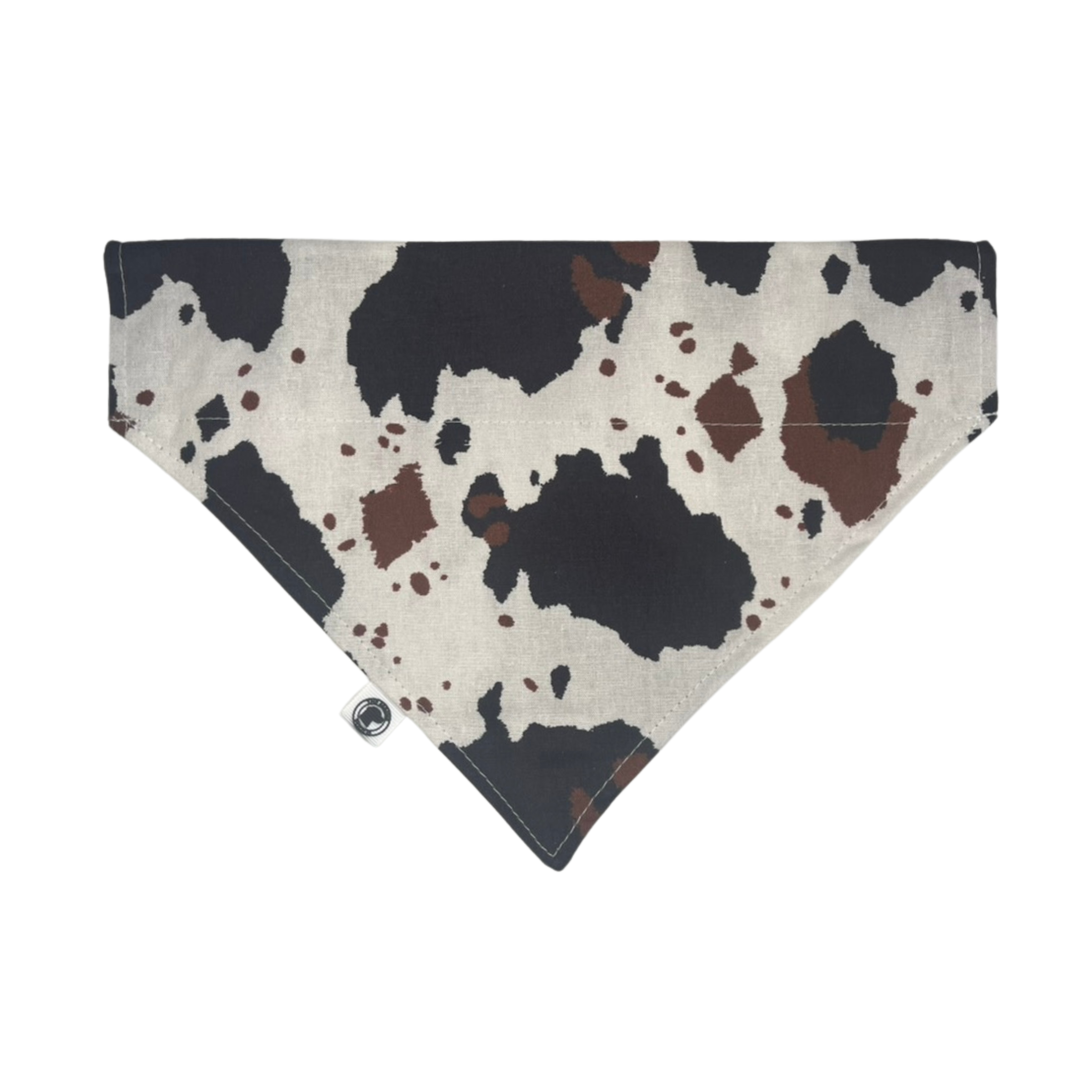 The Cow Print Bandana – The Maine Pooch