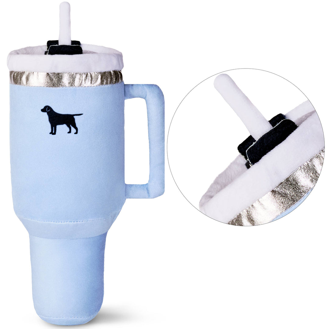 PUPROAR Tumbler Plush Squeaker Dog Toy