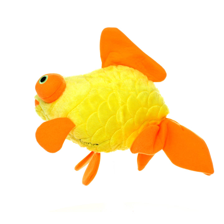 Mighty Ocean Goldfish, Plush, Squeaky Dog Toy