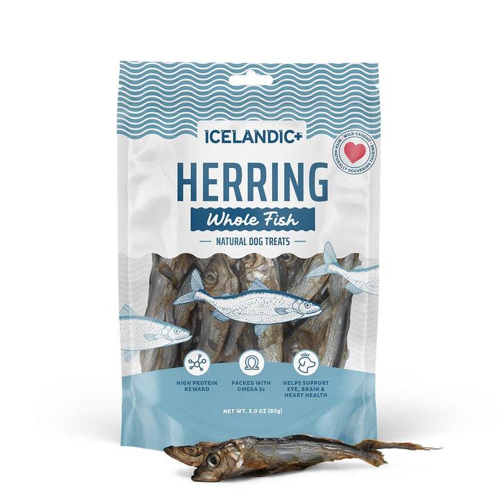 Icelandic+ Herring Whole Fish Dog Treats