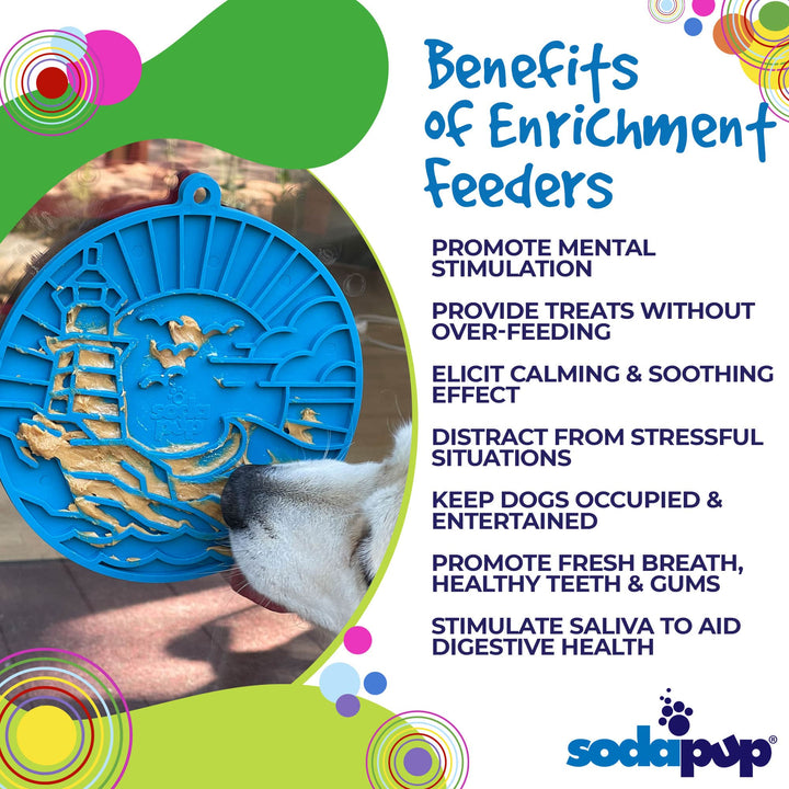 Lighthouse Enrichment Mat With Suction Cups