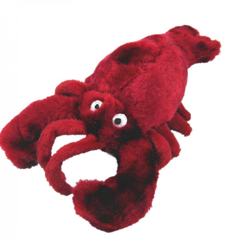 Plush Squeaky Lobster Dog Toy