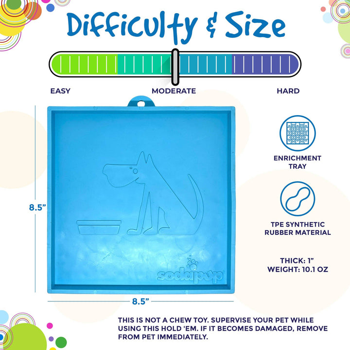 Hold 'em Suction Cup Holder for eBowls, eTrays, and eMats