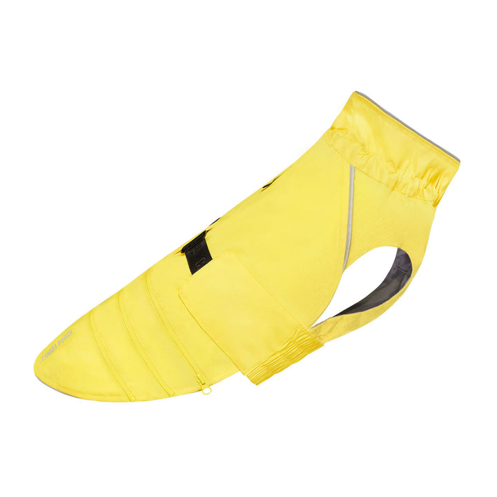 Grow-With-Me Dog Raincoat (Yellow)