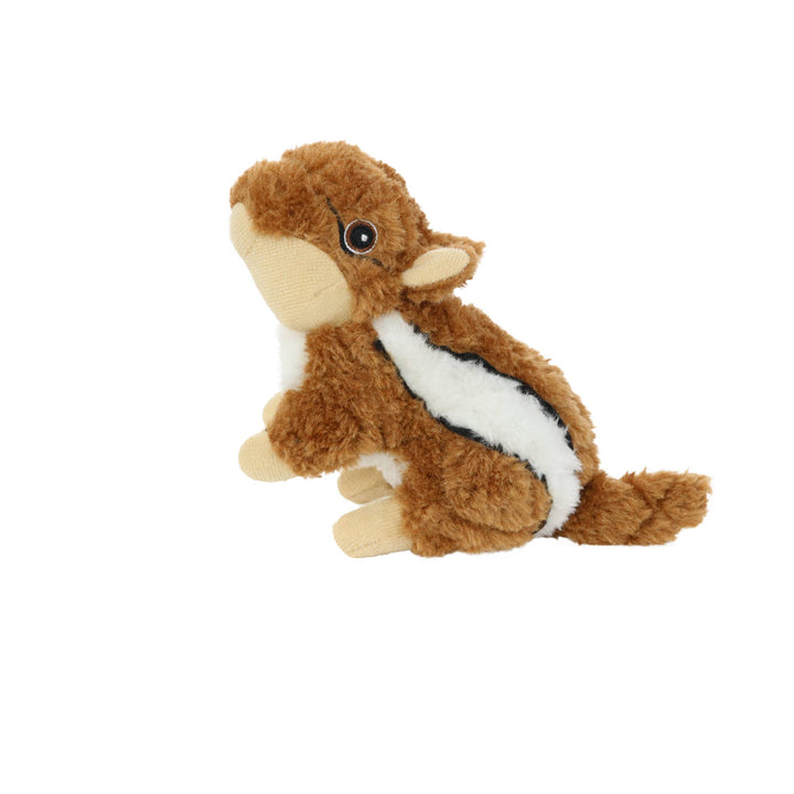 Mighty Jr Nature Chipmunk, Plush, Squeaky Dog Toy