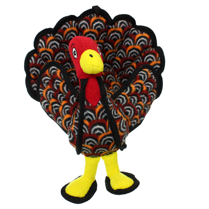 Tuffy Barnyard Turkey, Durable, Tough, Squeaky Dog Toy