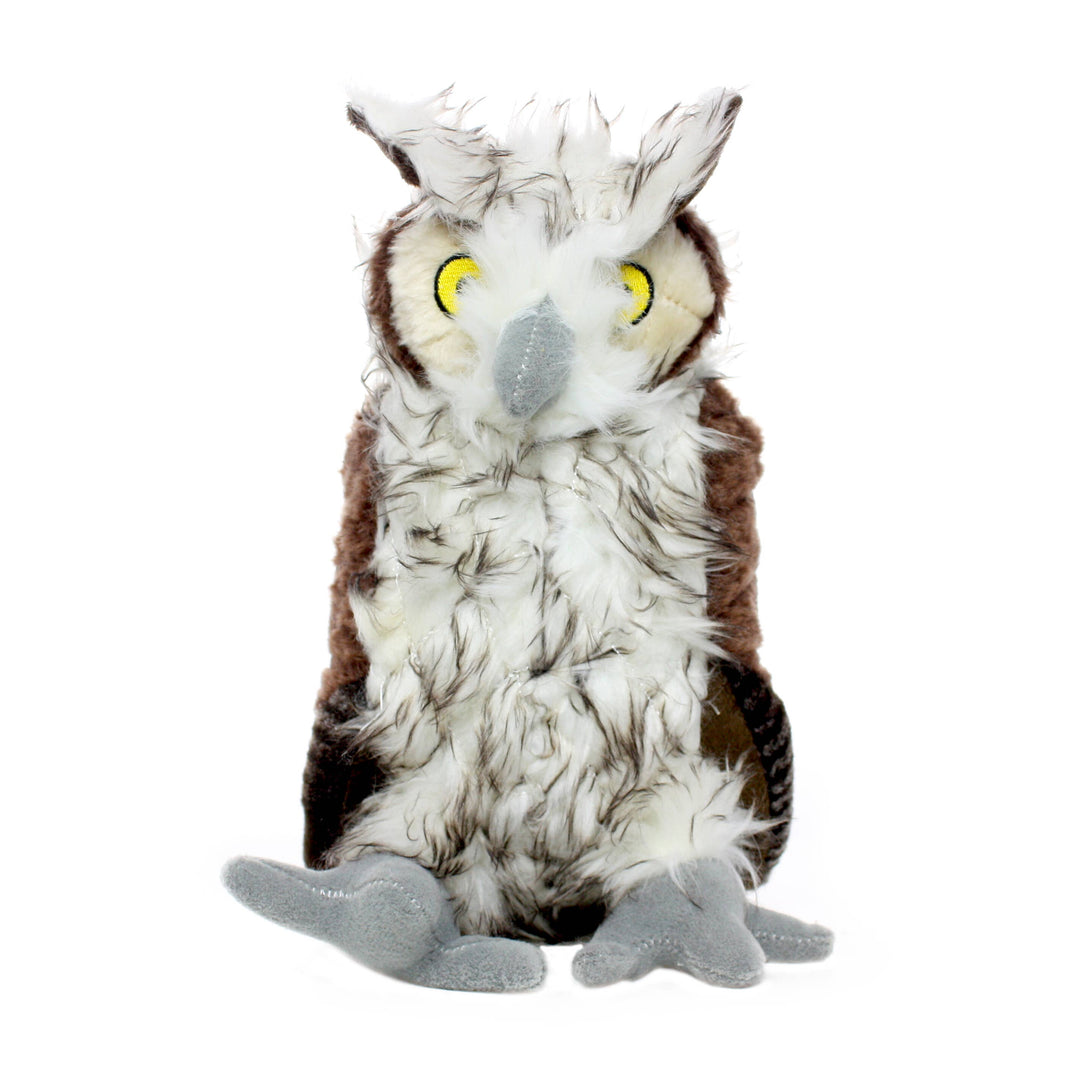 Mighty Nature Owl, Plush, Squeaky Dog Toy