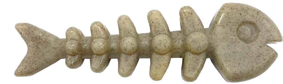 Fish Bone Ultra Durable Nylon Chew Toy
