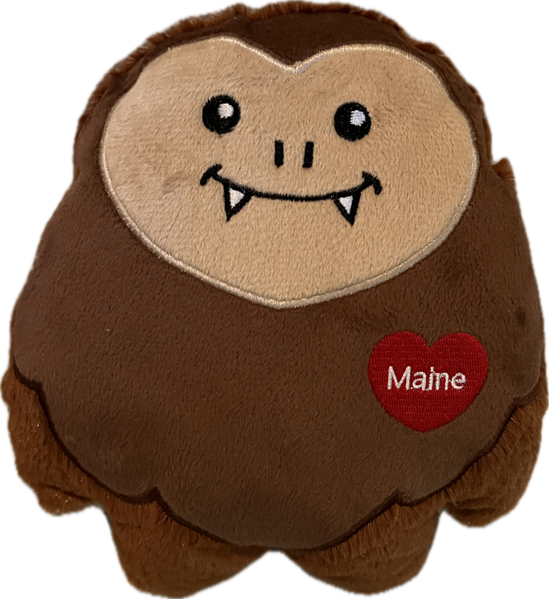 Maine BIGFOOT Plush Squeaky Dog Toy