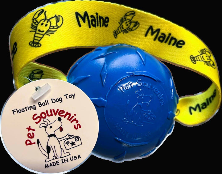Maine Floating Ball Dog Toy