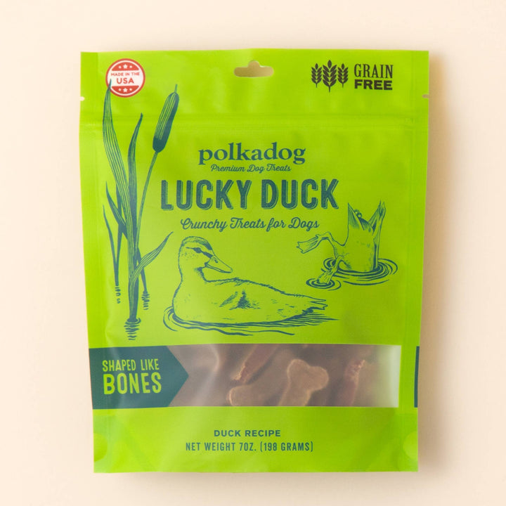Lucky Duck (Bone Shaped) - 7oz - Dog Treats