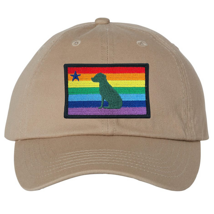 Rainbow Dog 1901 Maine Flag Dad Hat