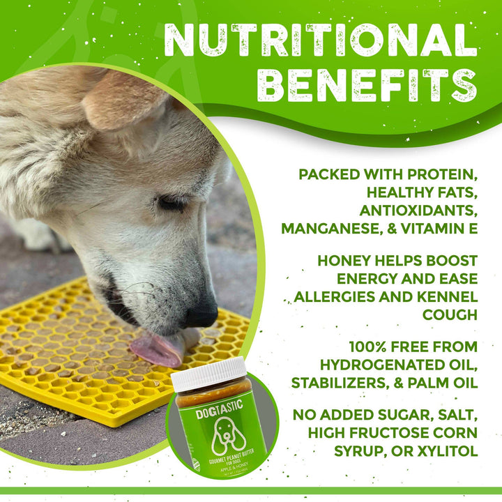 Dogtastic Gourmet Peanut Butter for Dogs - Pumpkin Flavor