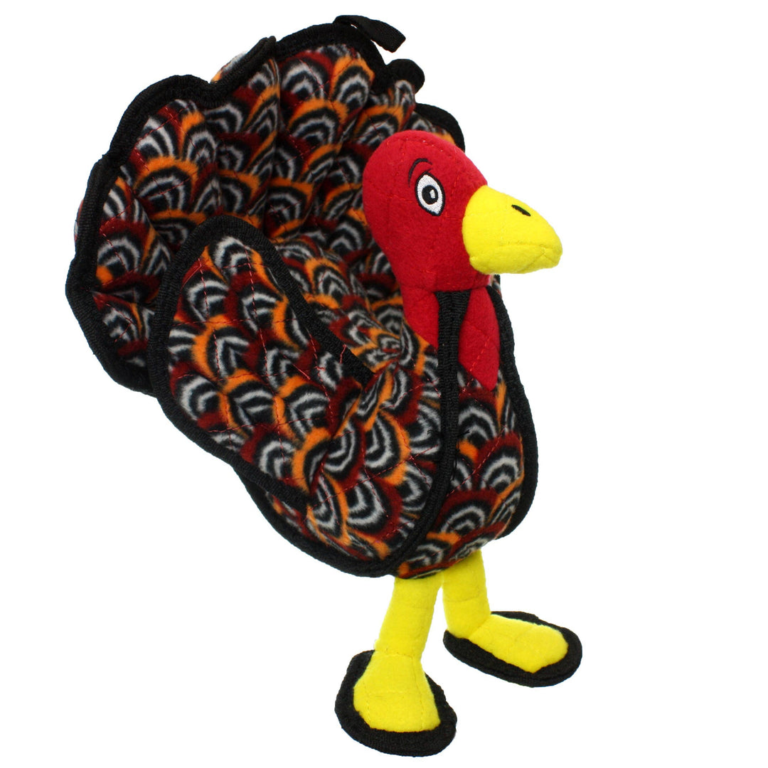 Tuffy Barnyard Turkey, Durable, Tough, Squeaky Dog Toy