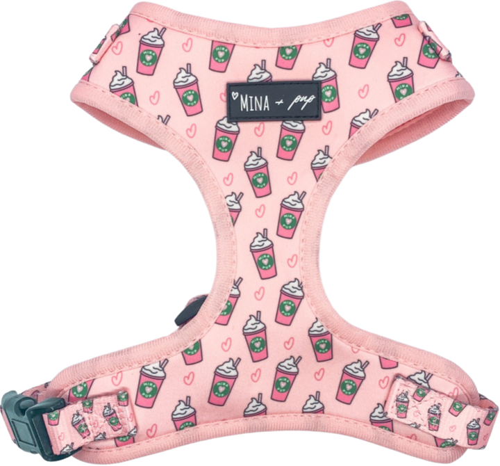 Pink Pupshake Adjustable Harness