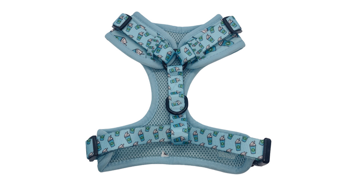 Blue Pupshake Adjustable Harness