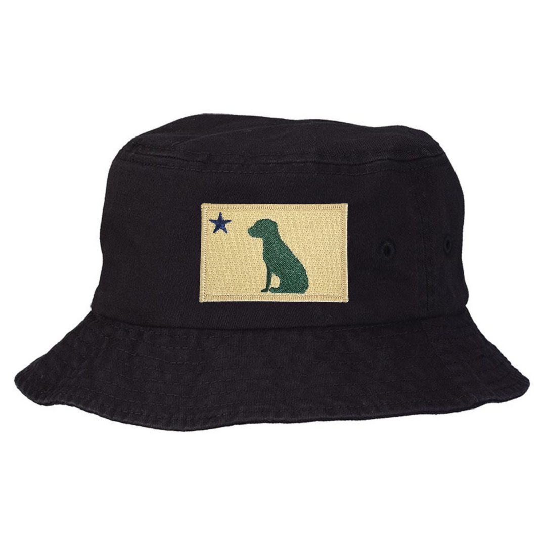Dog 1901 Maine Flag Bucket Hat