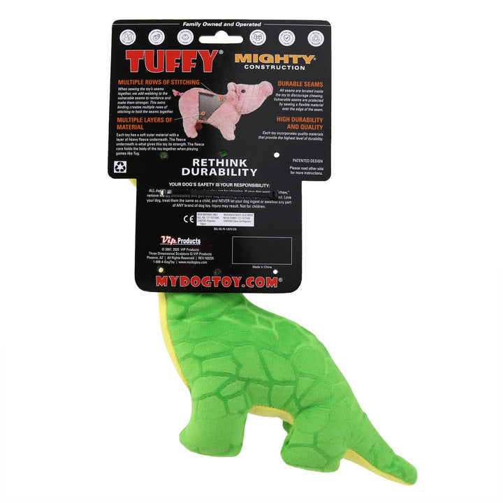 Mighty Dinosaur Brachiosaurus, Plush, Squeaky Dog Toy