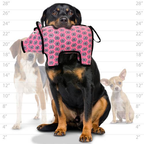 Tuffy Barnyard Pig Dog Toy
