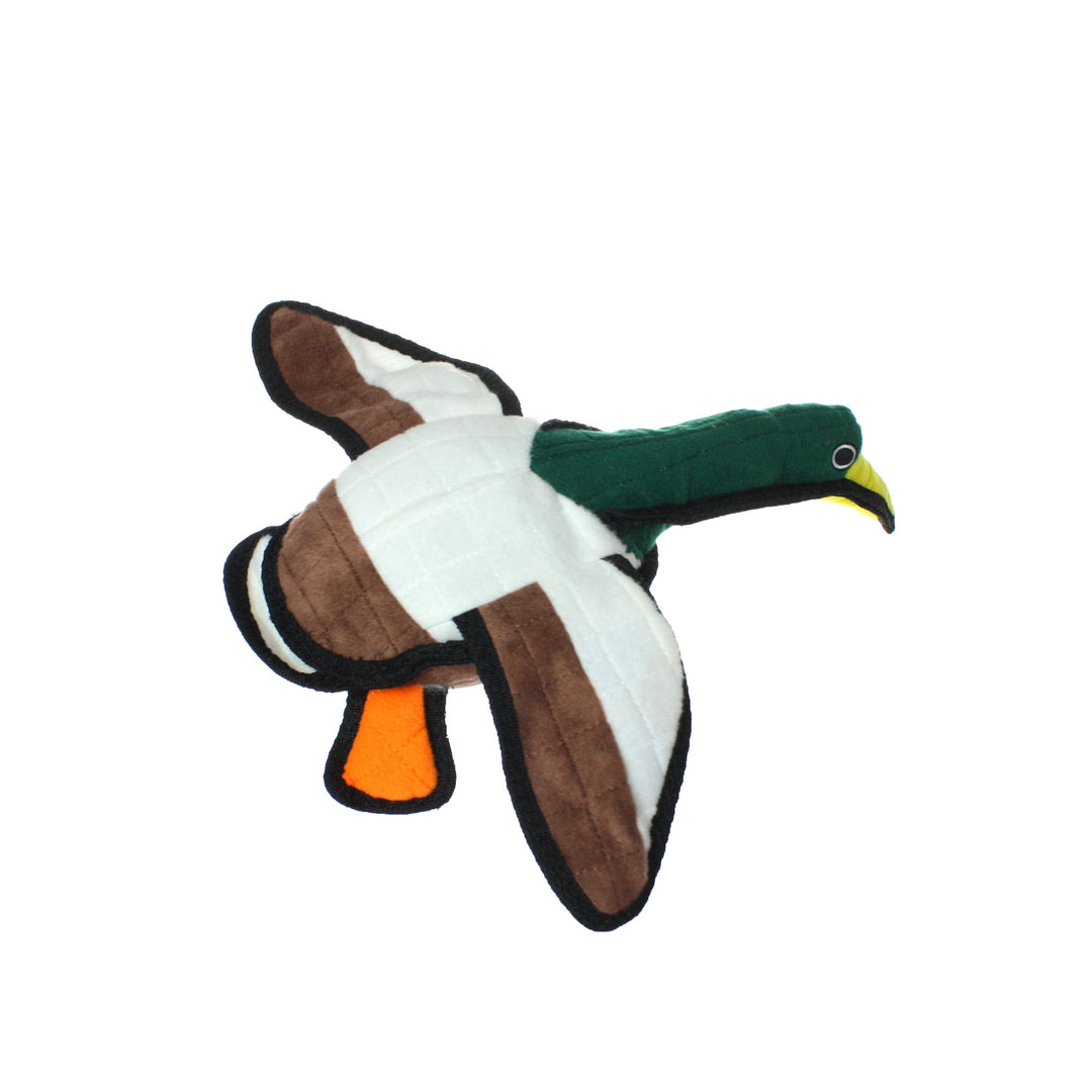 Tuffy Barnyard Duck, Durable, Tough, Squeaky Dog Toy