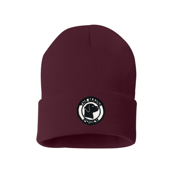 The Maine Pooch Logo Beanie