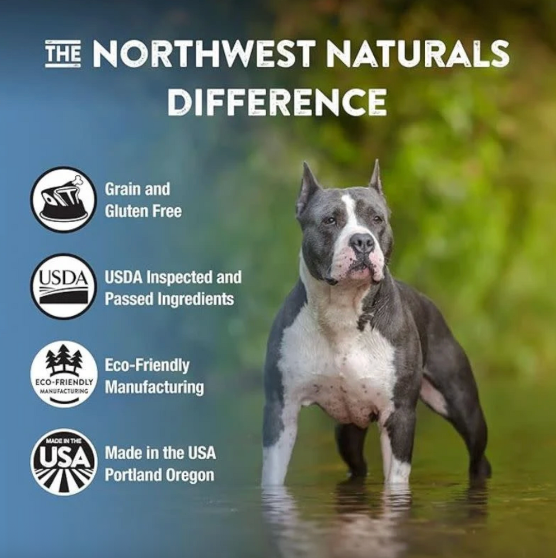 Northwest Naturals Freeze Dried Whitefish & Salmon Dog Food - 12 oz