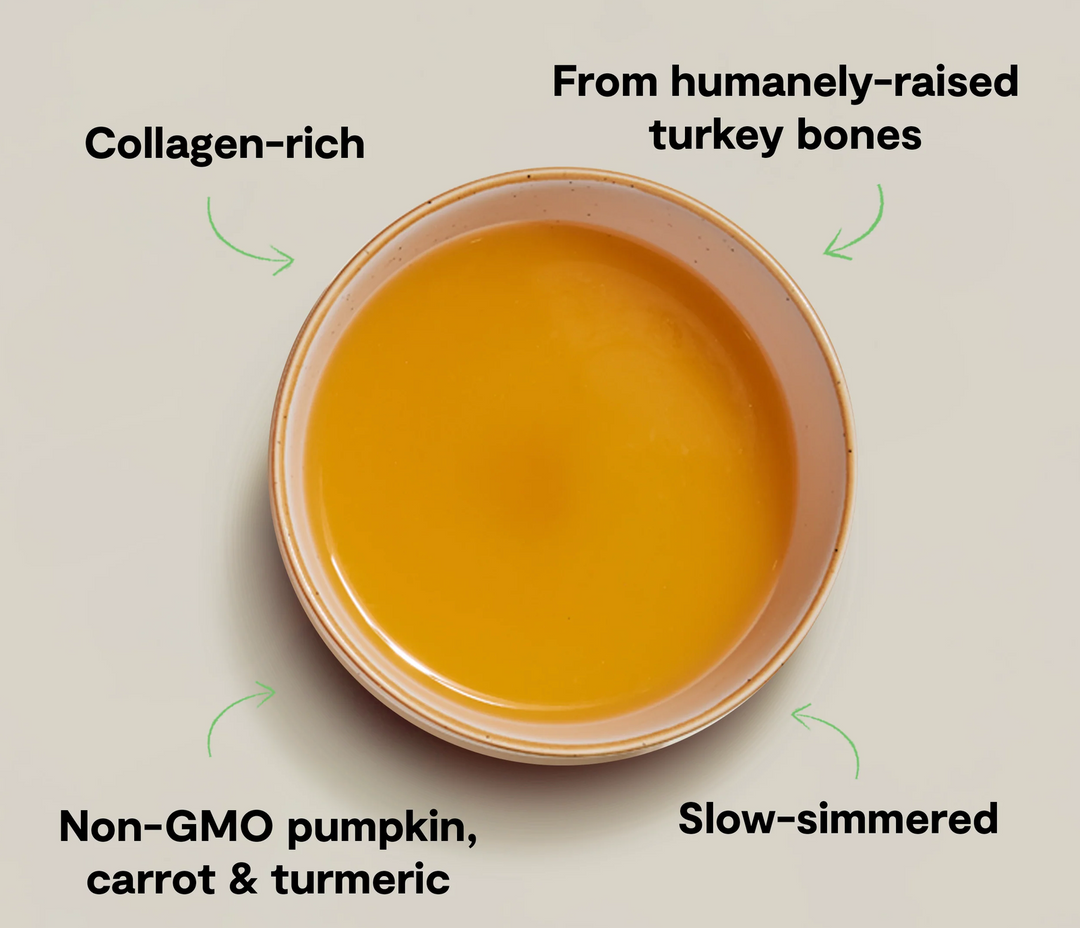 OPEN FARM DOG & CAT BONE BROTH TURKEY 12OZ - 6 PACK