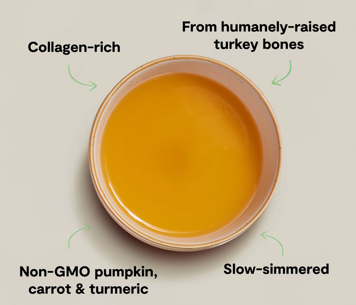 OPEN FARM DOG & CAT BONE BROTH TURKEY 12OZ - 6 PACK