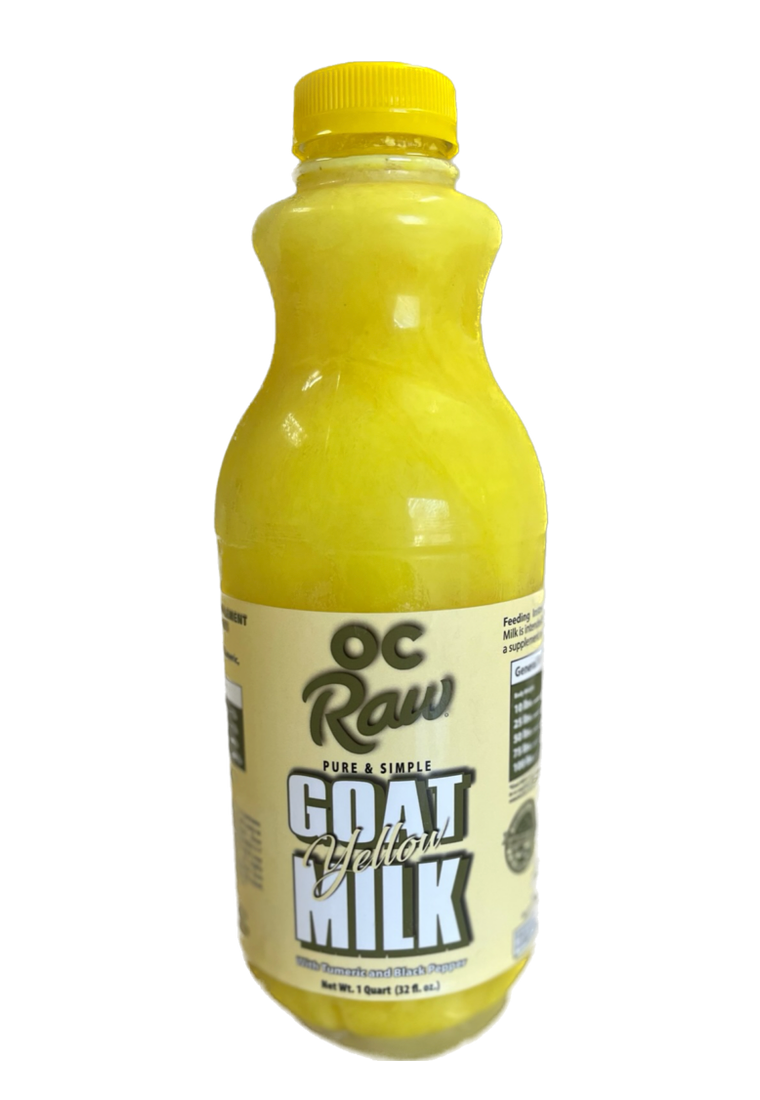 Dog & Cat Frozen Pure & Simple Yellow Goat Milk - 1 PINT