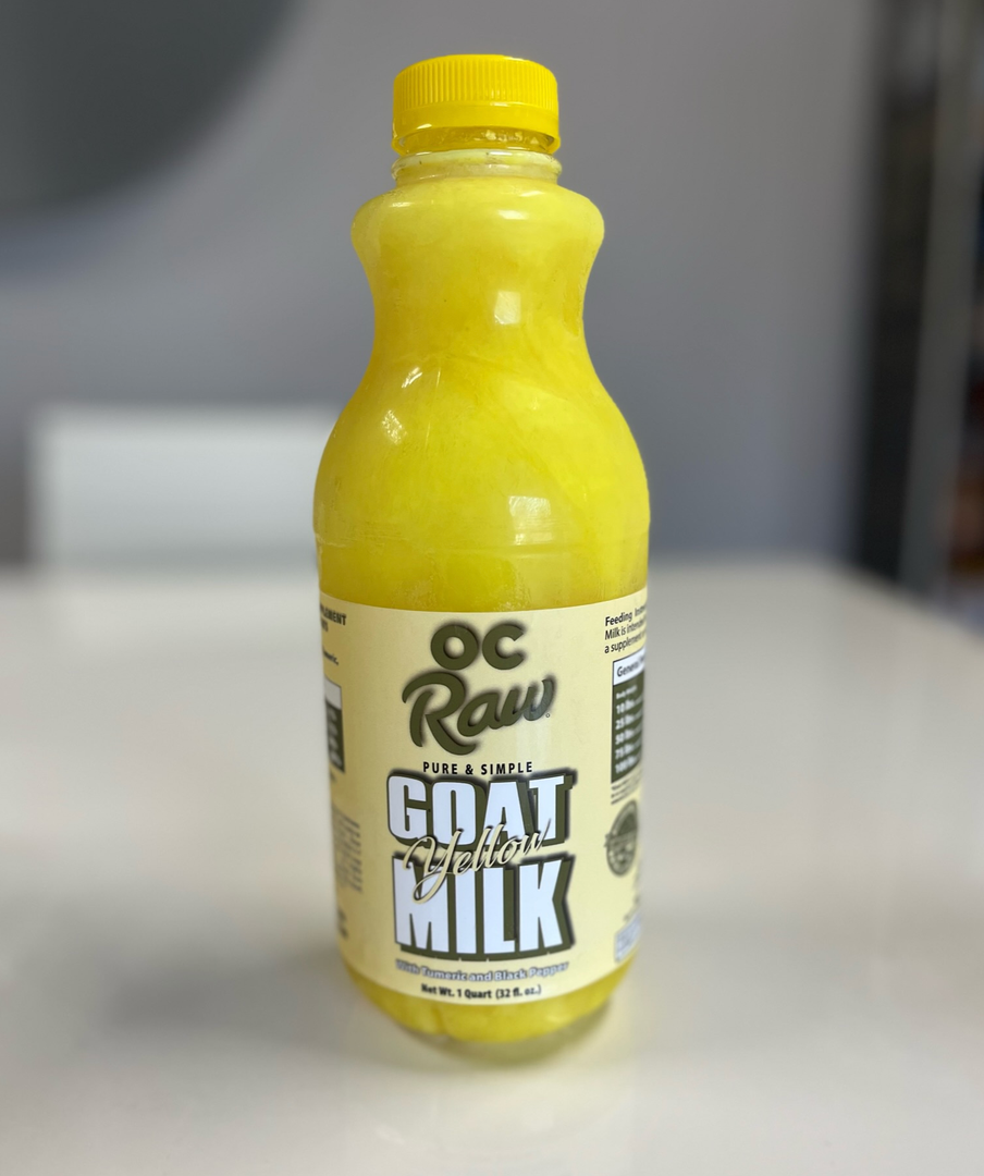 Dog & Cat Frozen Pure & Simple Yellow Goat Milk - 1 PINT