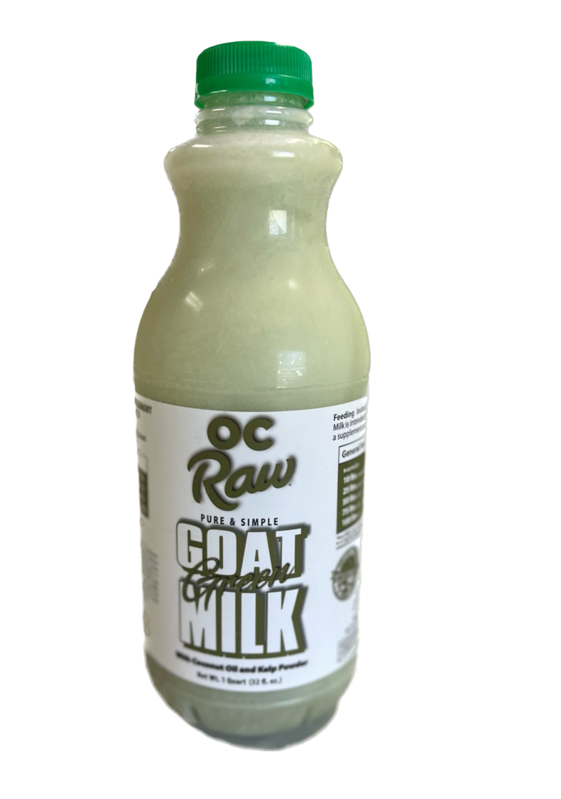 Dog & Cat Frozen Pure & Simple Green Goat Milk - 1 PINT