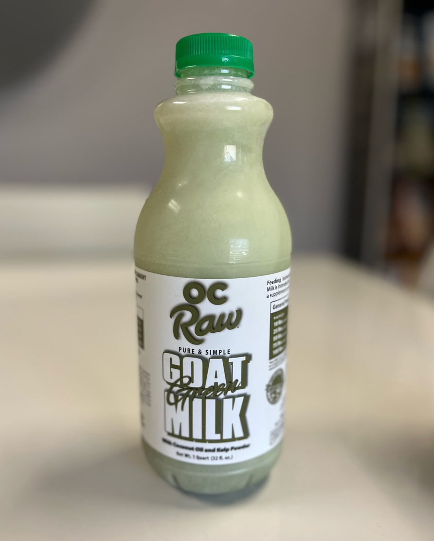 Dog & Cat Frozen Pure & Simple Green Goat Milk - 1 PINT