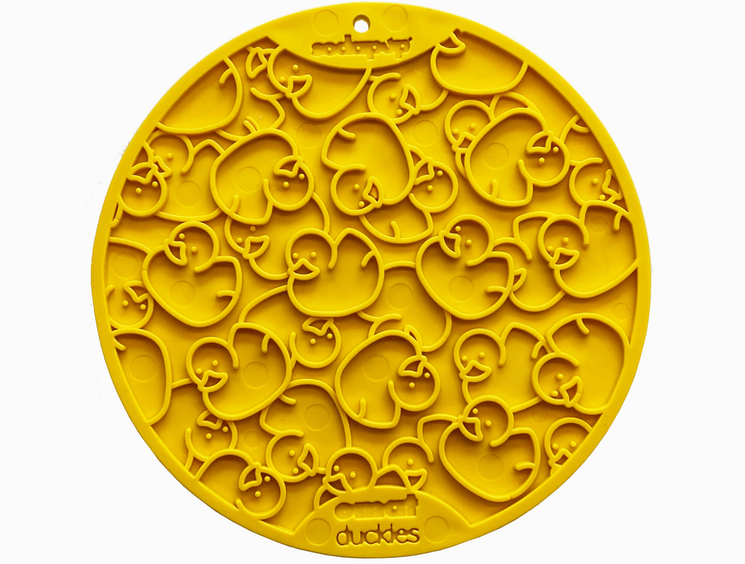 Duckies Enrichment Mat With Suction Cups