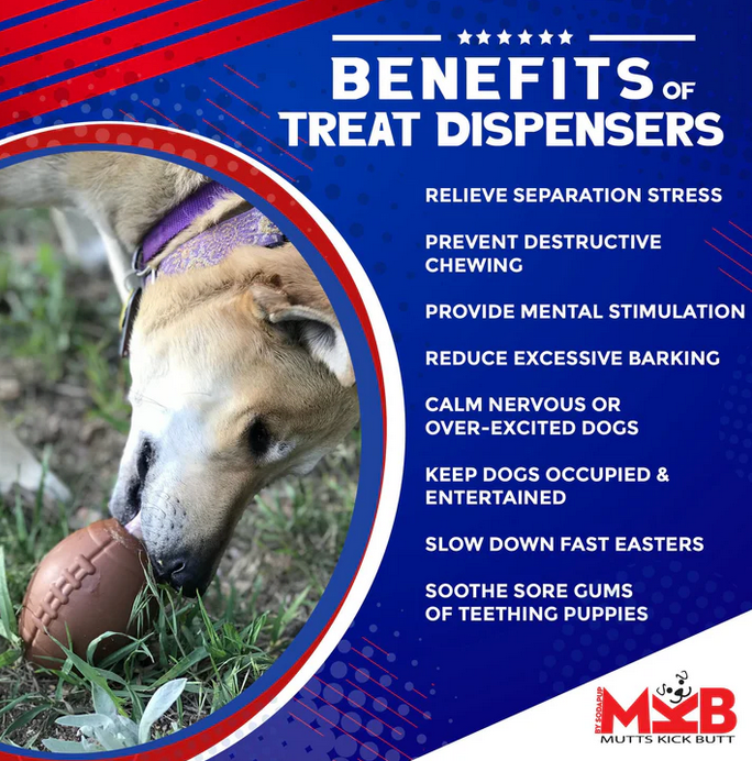 MKB Football - Chew Toy - Treat Dispenser - Large