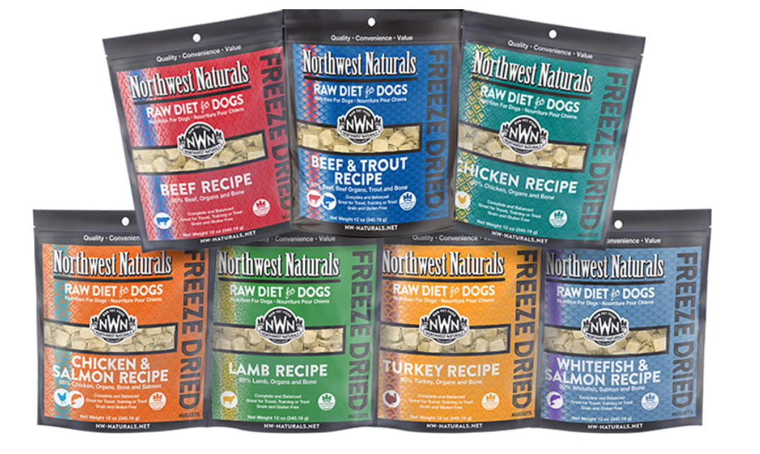 Northwest Naturals Freeze Dried Chicken & Salmon Dog Food - 12 oz