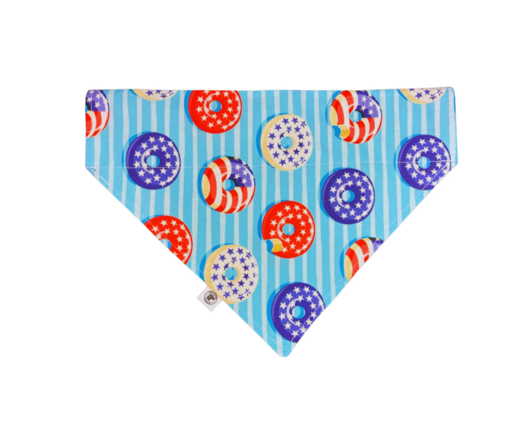 Patriotic Donuts Bandana