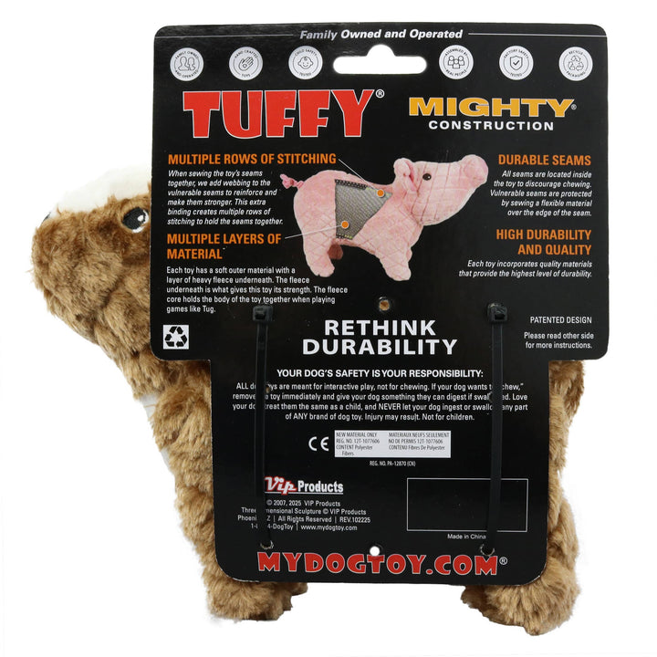 Mighty Farm Goat, Plush, Squeaky Dog Toy