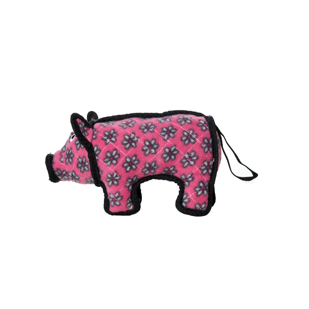 Tuffy Jr Barnyard Pig Squeaky Dog Toy