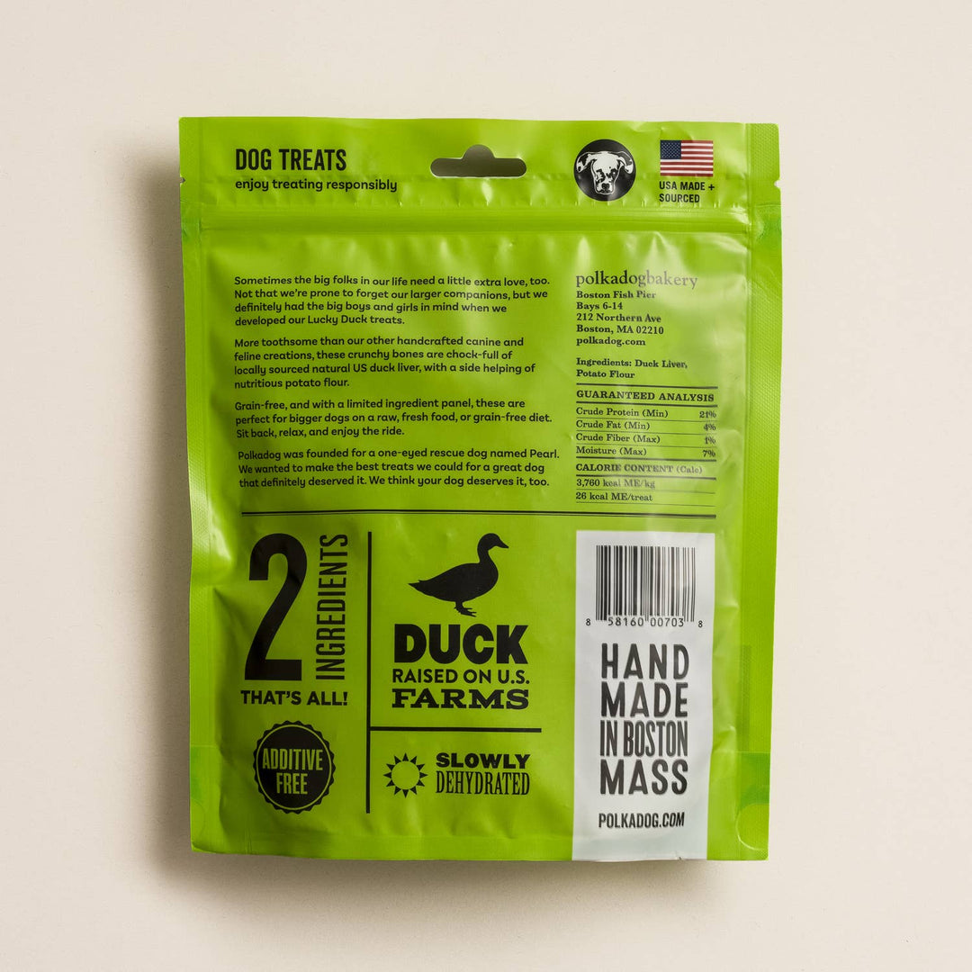 Lucky Duck (Bone Shaped) - 7oz - Dog Treats